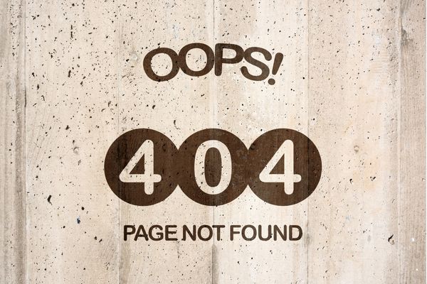 error 404 not found